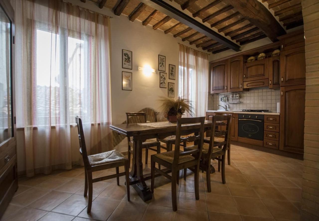 Apartmán Dimora Tipica Toscana Monticiano Exteriér fotografie