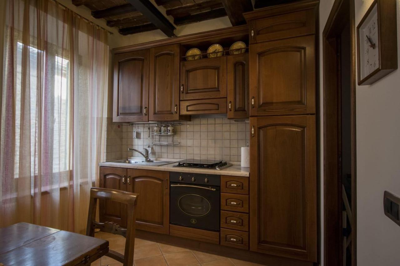 Apartmán Dimora Tipica Toscana Monticiano Exteriér fotografie