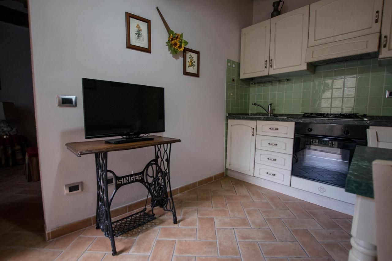 Apartmán Dimora Tipica Toscana Monticiano Exteriér fotografie