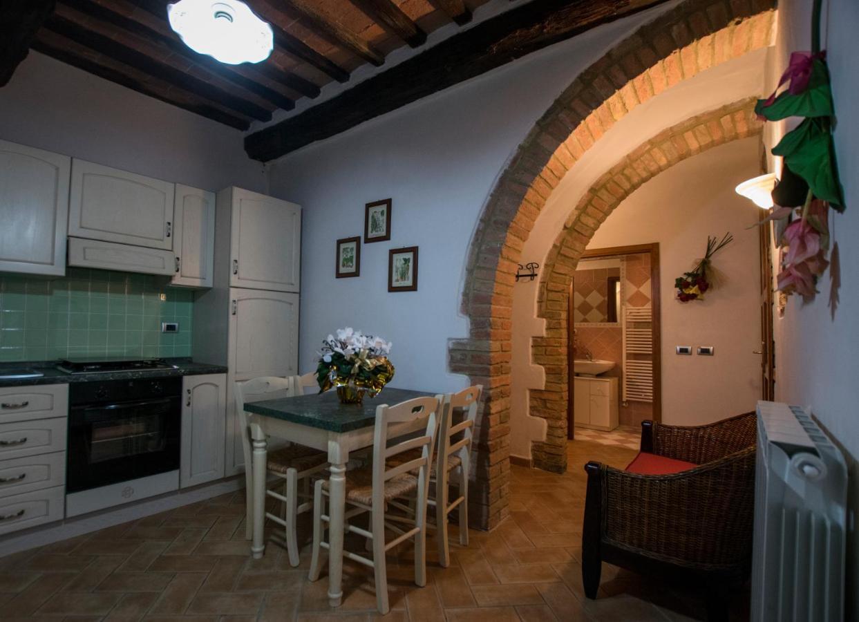 Apartmán Dimora Tipica Toscana Monticiano Exteriér fotografie