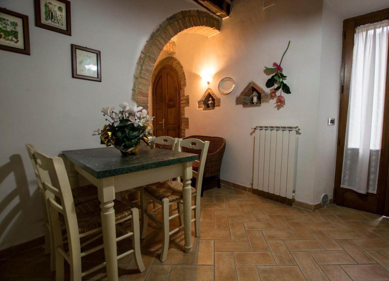 Apartmán Dimora Tipica Toscana Monticiano Exteriér fotografie