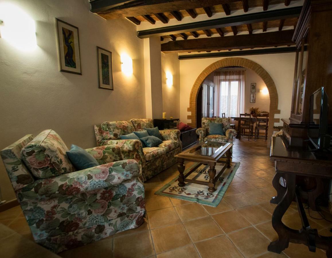 Apartmán Dimora Tipica Toscana Monticiano Exteriér fotografie