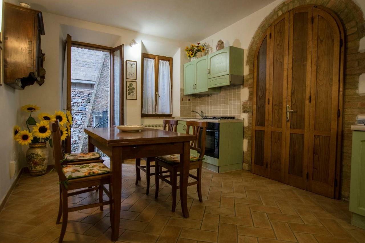 Apartmán Dimora Tipica Toscana Monticiano Exteriér fotografie