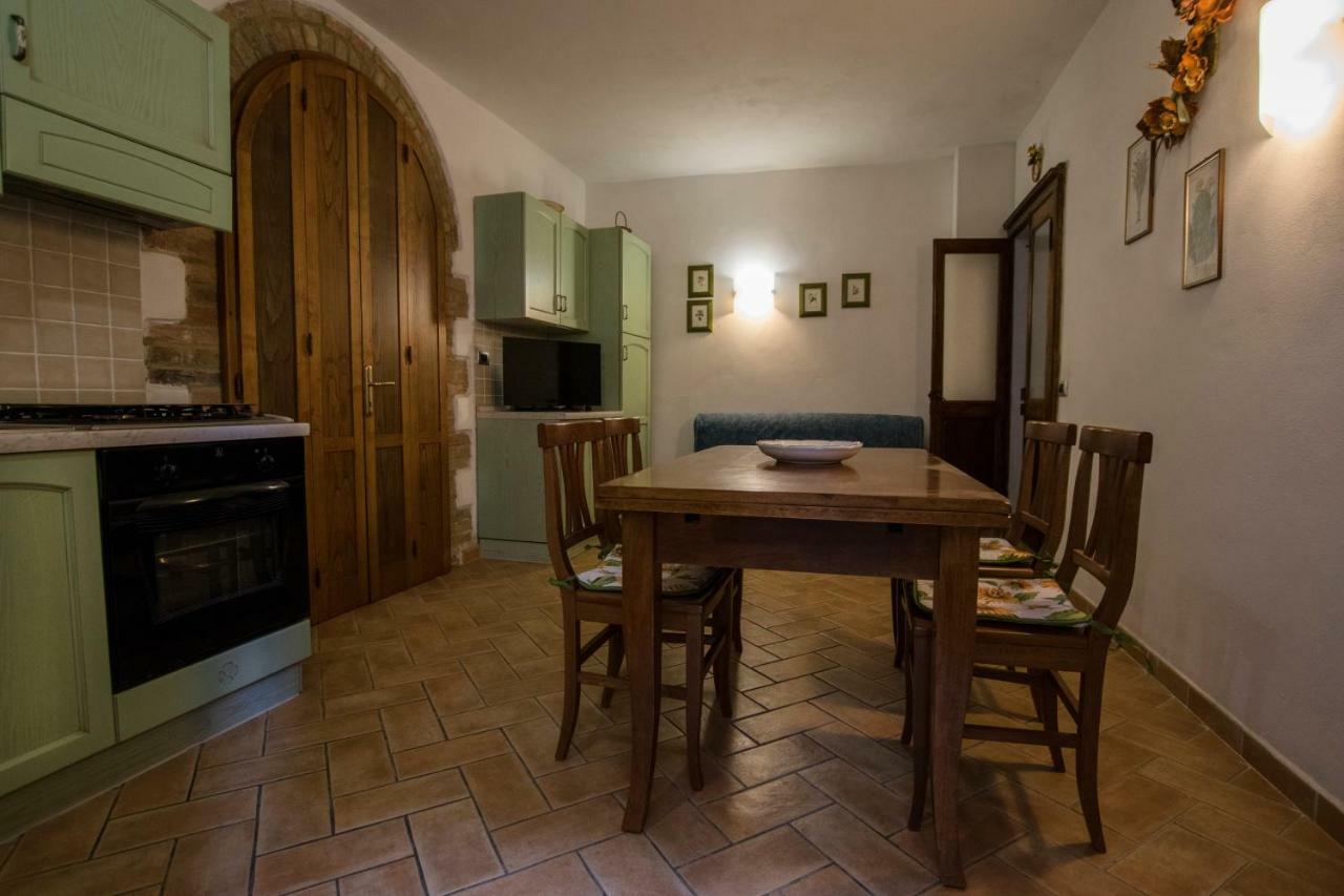 Apartmán Dimora Tipica Toscana Monticiano Exteriér fotografie